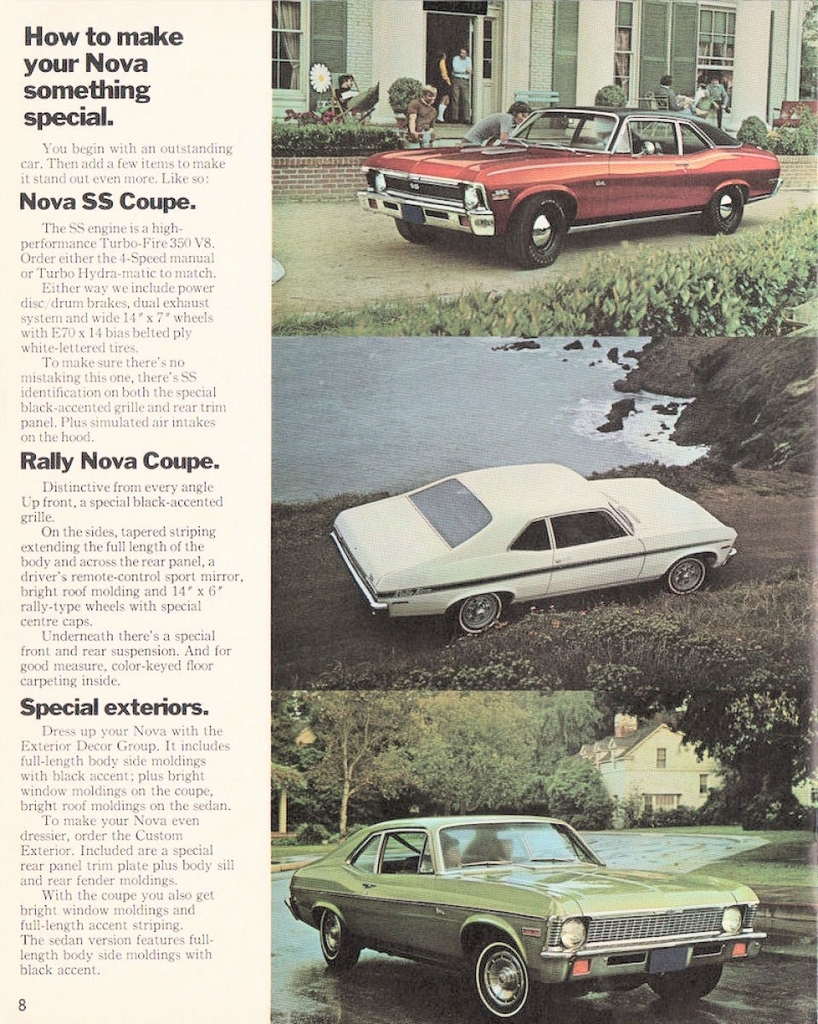 1972 Chevrolet Nova Canadian Brochure Page 5